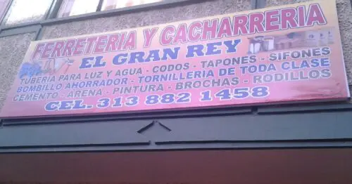 FERRETERIA Y CACHARRERIA EL GRAN REY BOGOTÁ FERRETERIA Y CACHARRERIA EL GRAN REY BOGOTÁ